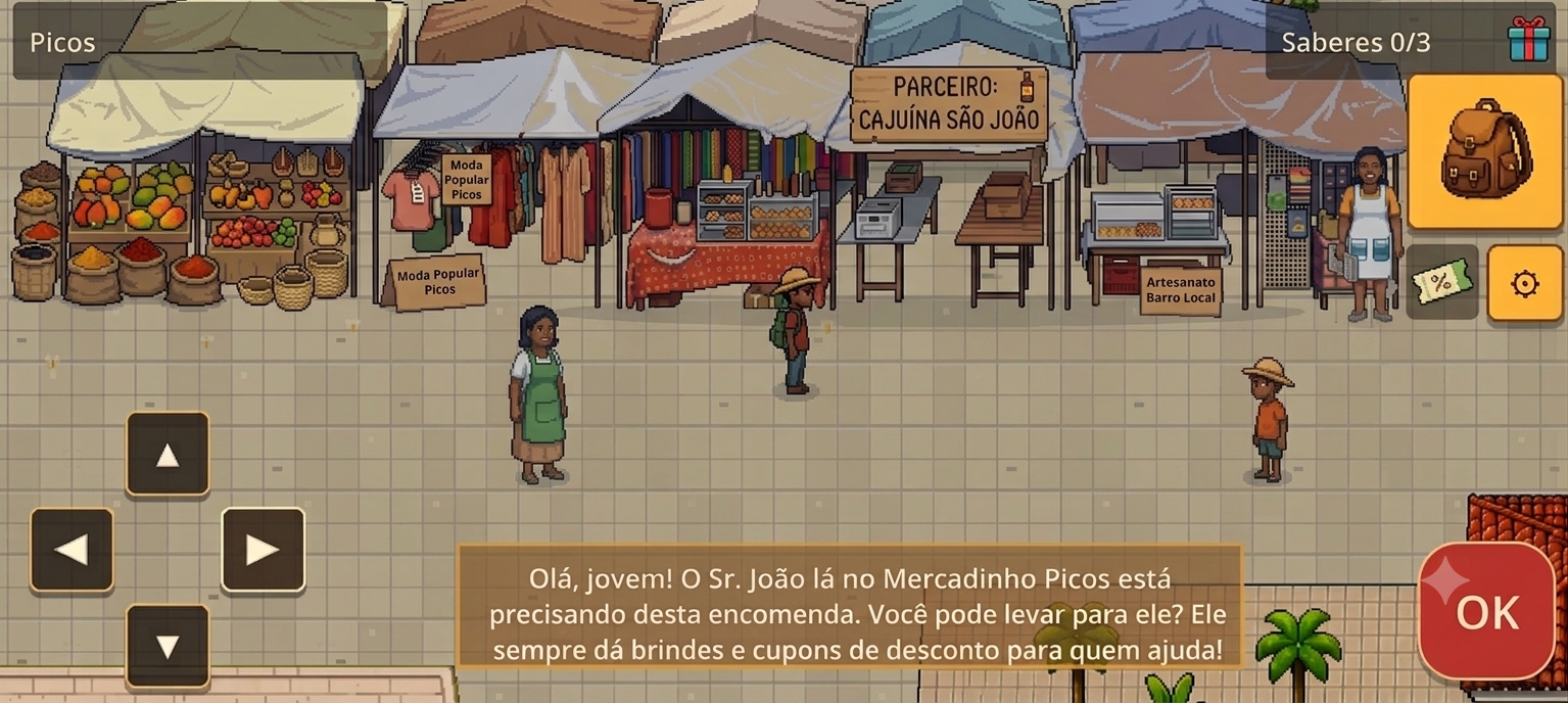Missão com marca dentro do Sim-Bora Piauí